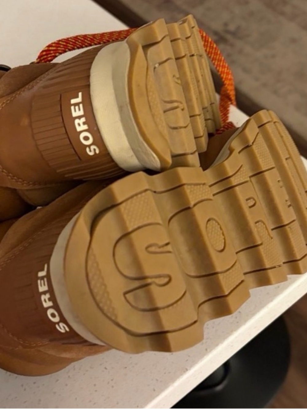 Sorel Brown Hiking Boots  Lace up water resistant - Picture 3 of 9
